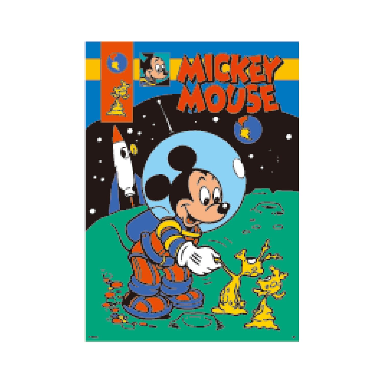 

Плакат-наклейка Disney Mickey Mouse Space [Маленькая планета]