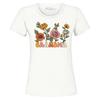 Grandma Floral Flowers Retro Aesthetic Gma Women's T-Shirt Grandma Shirt