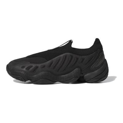 Zapatillas Slip-On Intimidation Moda Versátil Duraderas Caña Baja Retro Baloncesto Unisex Zapatillas Negras JS0823