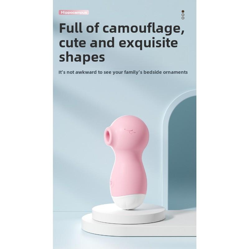 Seahorse Baby Sucking Vibration Masturbation Wand Vibrator Massage Stick Lovely Shape Female Intimate Toys Adult Products