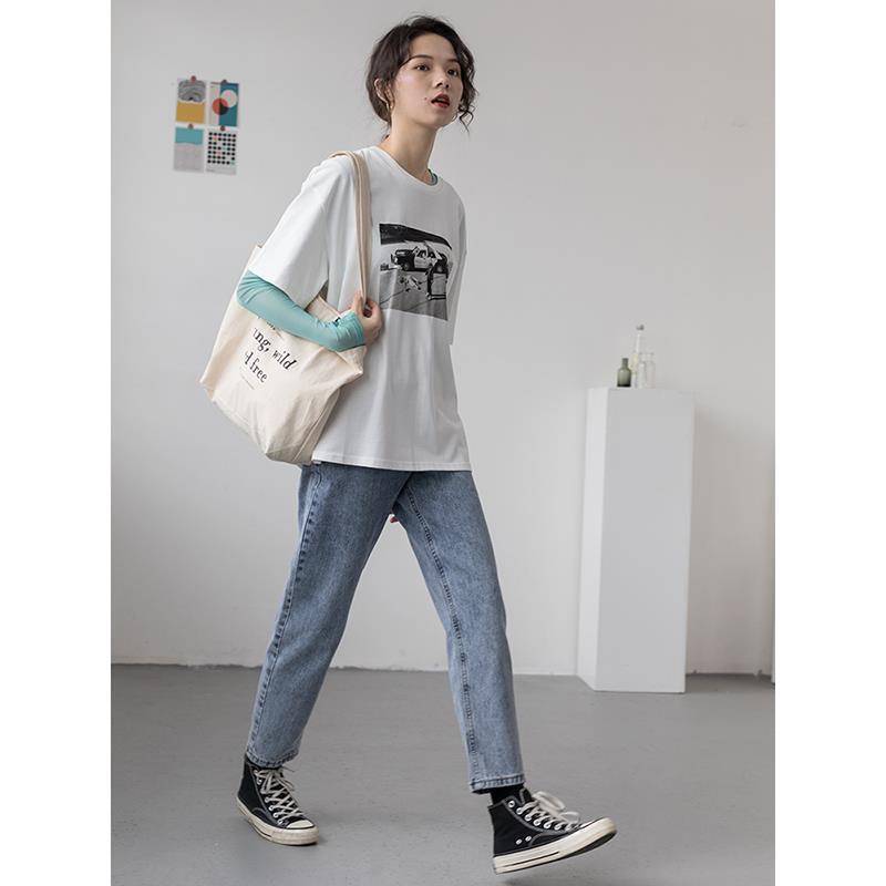 Hyuna Style Women's Mesh Long Sleeve Sun Protection Shirt, 2023 Summer Ice Silk Base Layer T-Shirt