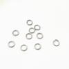 500pcs/bag 316L Stainless Steel Jump Ring Jewelry Findings Jump Open Ring,3-15 Mm,BULK DIY Accessories