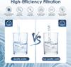 Compatible BB9-2 Berkey Filter Cartridge - Stainless Steel Bucket with Activated Carbon Rod for Water Purification System
