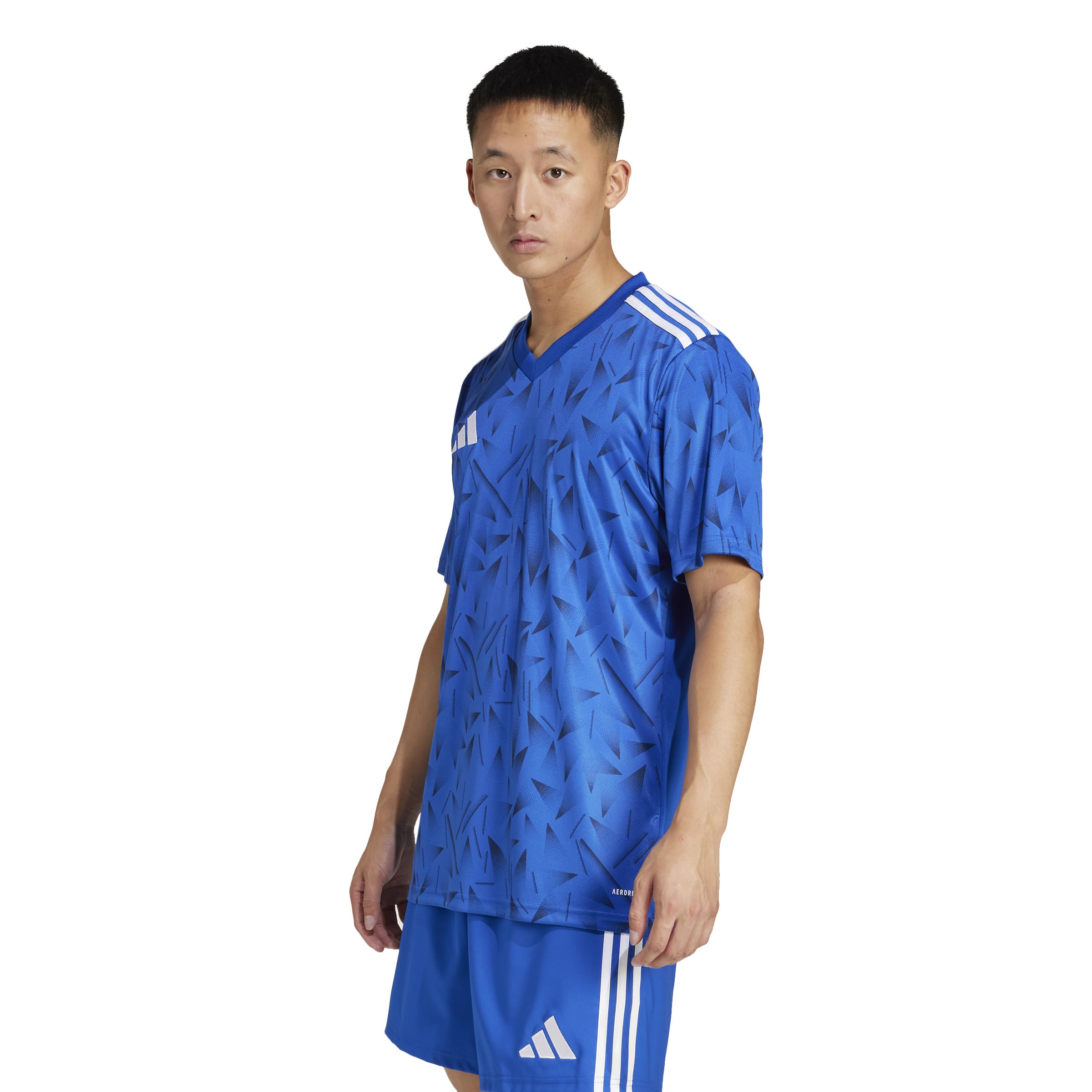 

Adidas Team Icon 25 Soccer Jersey, Men s KUI20, Team Royal Blue/White, Short Sleeve, Size L (JG3550)