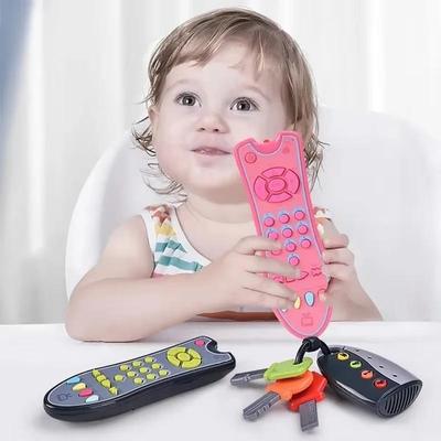 Baby TV Remote Control Kid Musical Early Educational Toy Simulation Electric Numbers Children Learning Toy with Light Sound Gift
