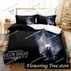 3D Print Hollow Knight Game Bedding Set Duvet Cover Bed Set Quilt Cover Pillowcase Comforter King Queen Size Boys Adult Bedding0