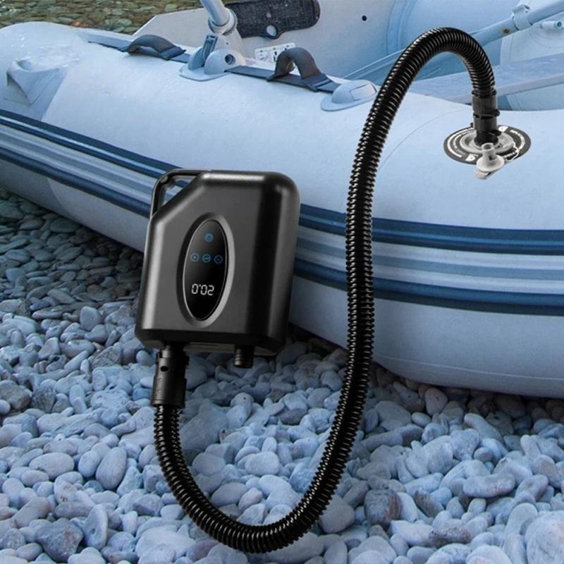 20PSI Portable Electric Air Pump High Pressure Paddle Board Compressor Inflation & Deflation Pump for Sup Surfing Boat