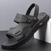 2025 Summer New Sandals Breathable Men's Casual Soft Sole Driving To Work Dual-purpose Cool Slippers 2025