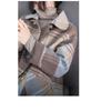 Tooxika Plaid Woolen Coat Winter New Style Over Knee Double-breasted Large Pockets Loose Mid-length Coat