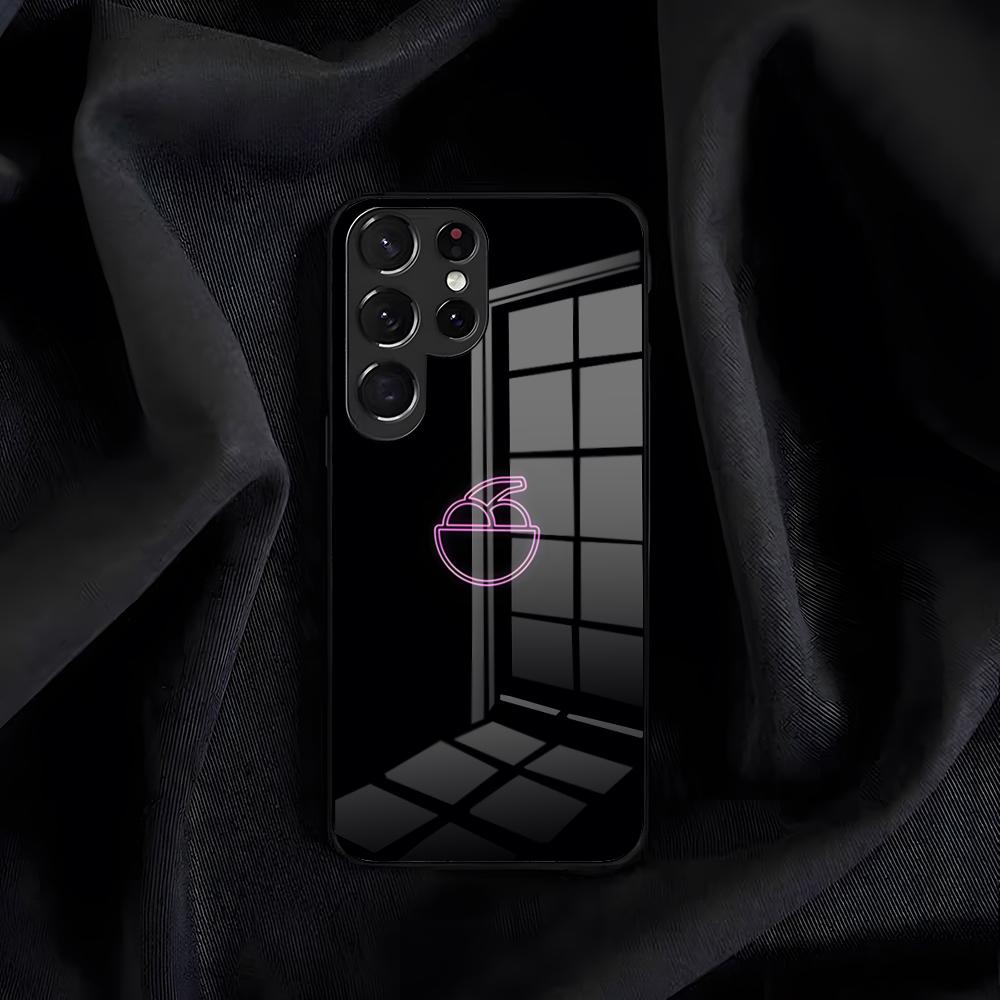 IfruitS-ES Logo Phone Case For Samsung S26 S25 Edge S24 S23 S22 S21 S20 Ultra Plus FE Glass Cover