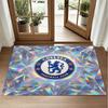 Χαλί Βελούδο Κρύσταλλο Σχέδιο Chelsea FC Μαλακό Διακοσμητικό Πατάκι για Υπνοδωμάτιο Είσοδο