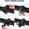 Light Bar Mounts For UTV/Jeep/Truck - Fits 1.75" To 2.25" Big Roll Bars | 24-Position For 360° Rotation, Aluminum Alloy Brackets Durable Holding LED