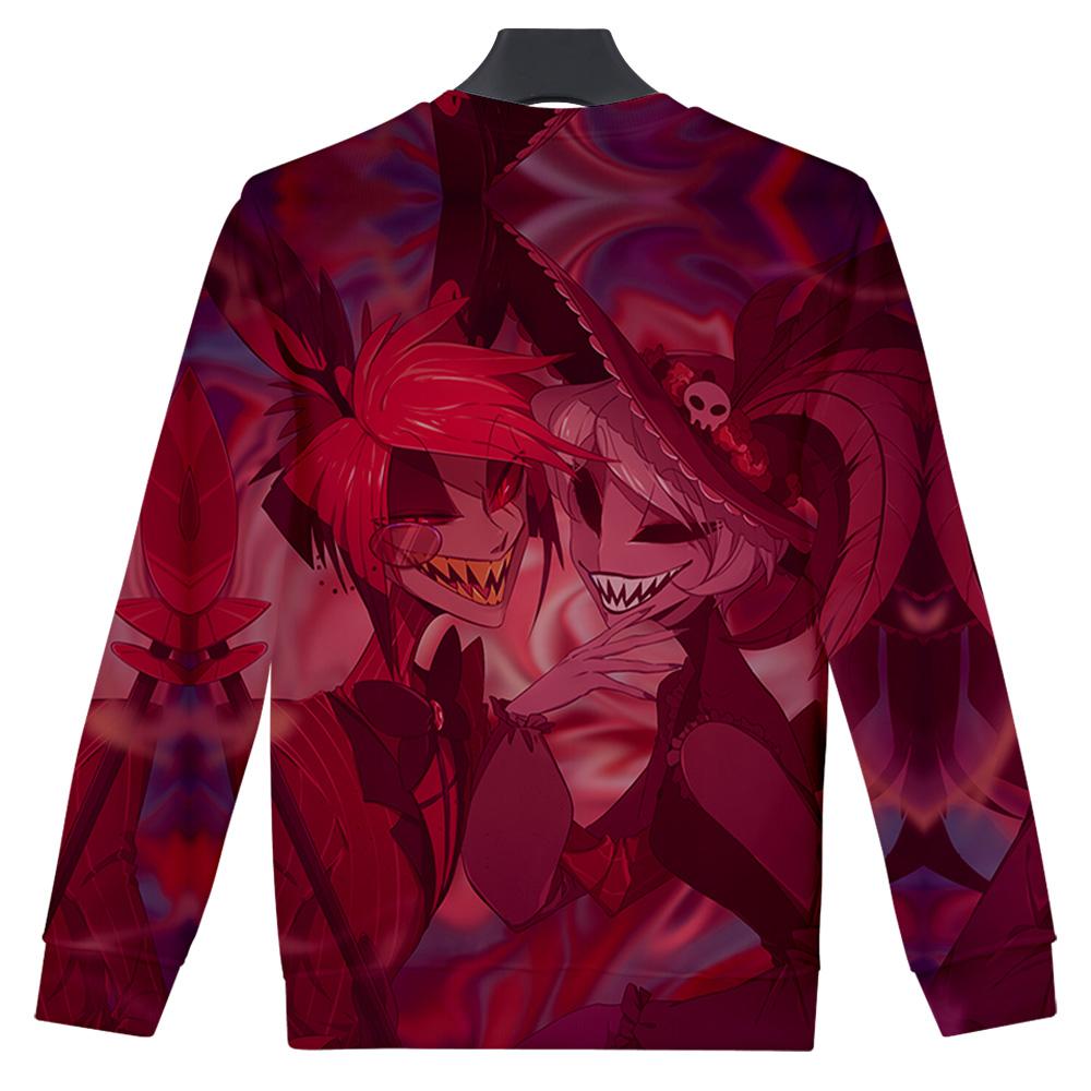 Γυναικεία Ανδρικά Hazbin Hotel Anime Φούτερ με στρογγυλή λαιμόκοψη Φούτερ με κουκούλα ανδρικό πουλόβερ ταξιδιού Ανδρικό κορυφαίο streetwear outdoor αθλητική φόρμα