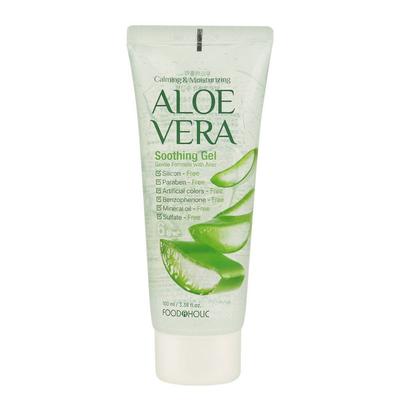 Food Aholic Aloe Vera Soothing Gel, 100ml, 9 Pcs