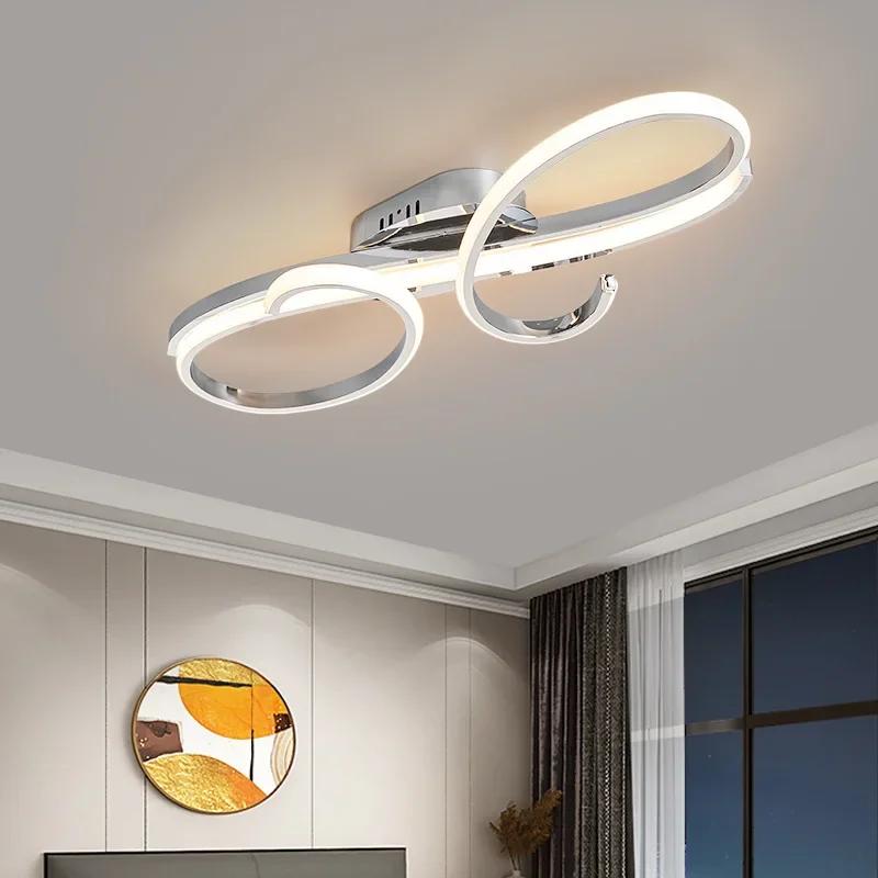 Modern LED Ceiling Lamp For Living Dining Room Bedroom Hotel Lobby Ceiling Chandelier Indoor Home Decoration Lighting Fixture