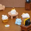 5 Stück/Beutel Niedliches Kätzchen Katze Puppe Auto Harz Ornamente Mikro Landschaft Ornamente Schreibtisch Heimdekoration Puppenhaus Spielzeug Zubehör Geschenk