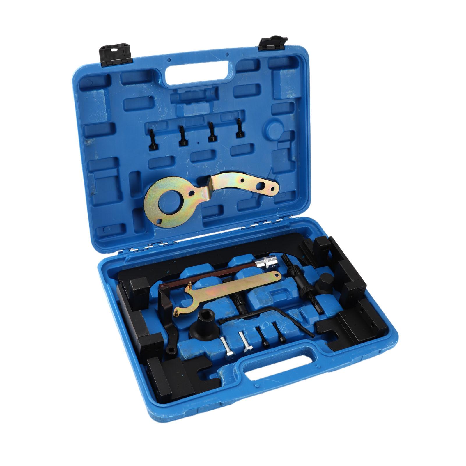 Motor Timing Gereedschapskit Vervanging voor Mini B38 B48 B58 Motor Nokkenas Uitlijning Gereedschap Set met Handschoenen blue