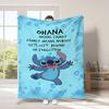 Couverture Dessin Animé Stitch Couverture Peluche Mignonne Stitch Couverture Quatre Saisons