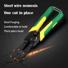 Pointed Wire Breaker Pliers Labor-saving Eagle Nose 8-inch Mini Steel Wire Pliers  Steel Wire