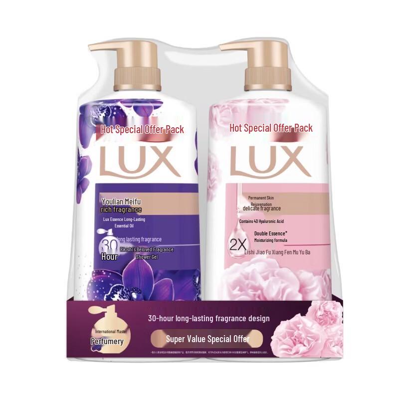 LUX Fragrance Shower Gel Duo Pack