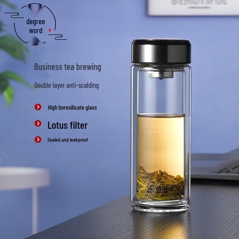 Heenoor XN-6713 Double-Layer Glass Cup