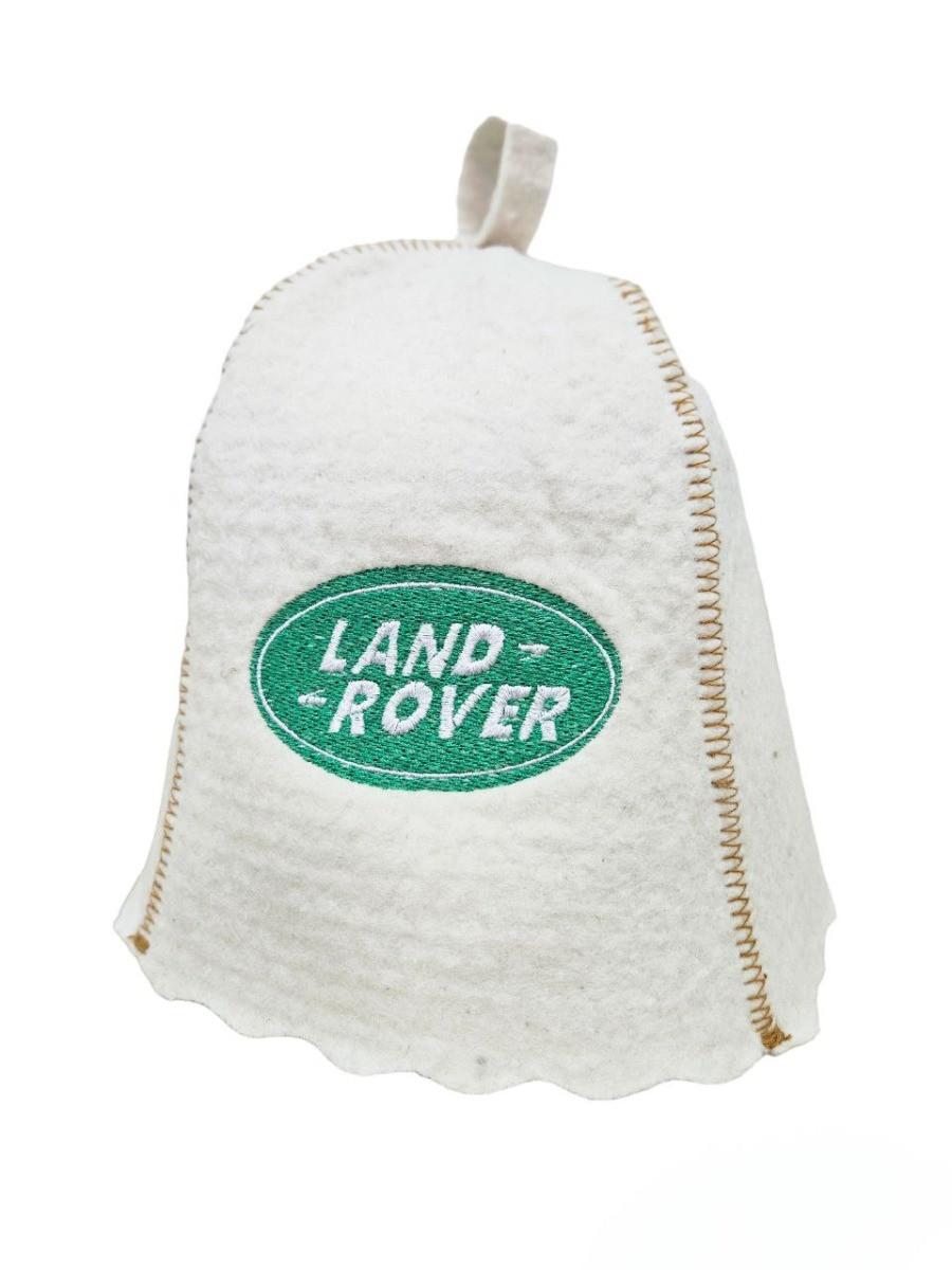 

Шапка для сауни та лазні SUNROZ Land Rover натуральна повсть Біла (SUN-LR-952)
