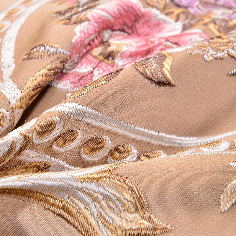 European Jacquard Pillow Sofa Lumbar Pillow Car Bedroom Home Large Backrest Gift Pillow Cover