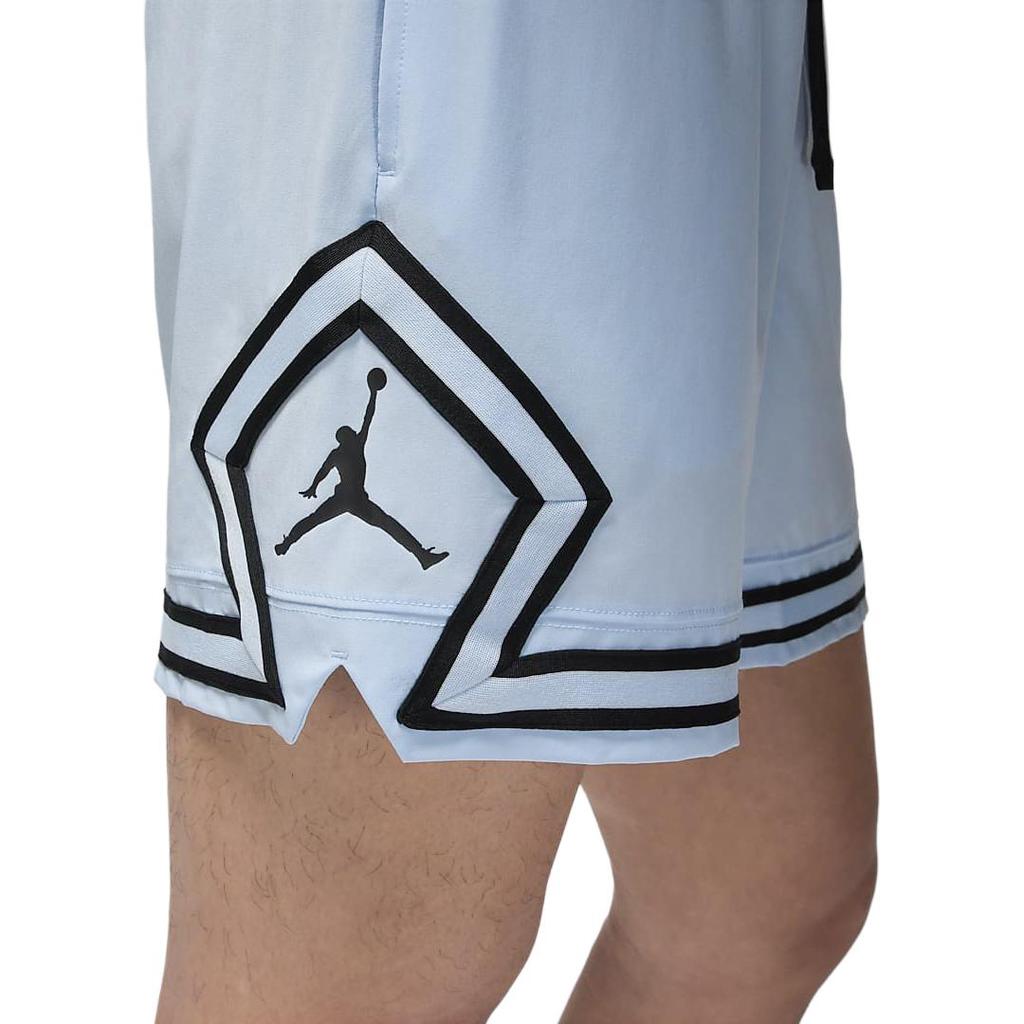 Jordan Sport Dri-FIT Diamond Lightweight Elastic Woven Comfortable Casual Shorts Unisex Shorts Sky-Blue FQ2990441