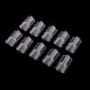 10Pcs Soft Silicone Charger Cable Winder Cable Protector Sleeve For Phone Data Cord Clear Case Clip