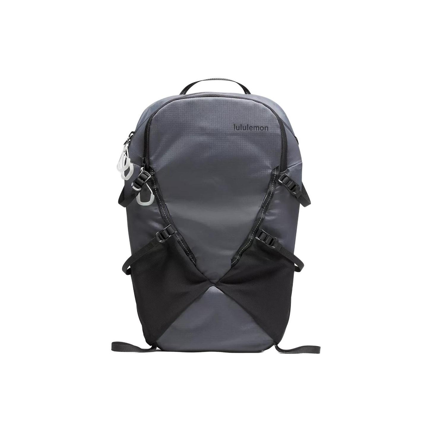 Lululemon All Sport 10L Fashion Design Nylon Backpack Unisex Backpack Gray Black LU9D25S-031078 Gray/Black Color