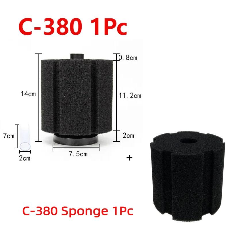 Aquarium Filter Sponge For Fish Tank  Pump Skimmer Biochemical Sponge Filter Aquarium Bio Filter Filtro Aquario Acessorio