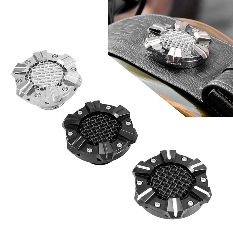 Aluminum Motorcycle Fuel-Gas Tank Oil Cap for XL883 1200 X48 Dana Breakthrough Fatty Boy Motorbike Repairing Accessories