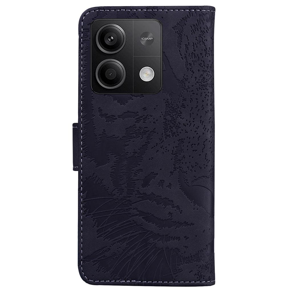 For Xiaomi Redmi Note 13 5G/Note 13 5G (China) Leather Wallet Case Tiger Pattern Cover