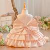 Girls' Princess Puffy Gauze Layered Cake Dress - Flower Girl/Birthday Party Outfit