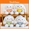 Plush Bunny Keychain With Embroidered Details For Girls Backpack Accessories