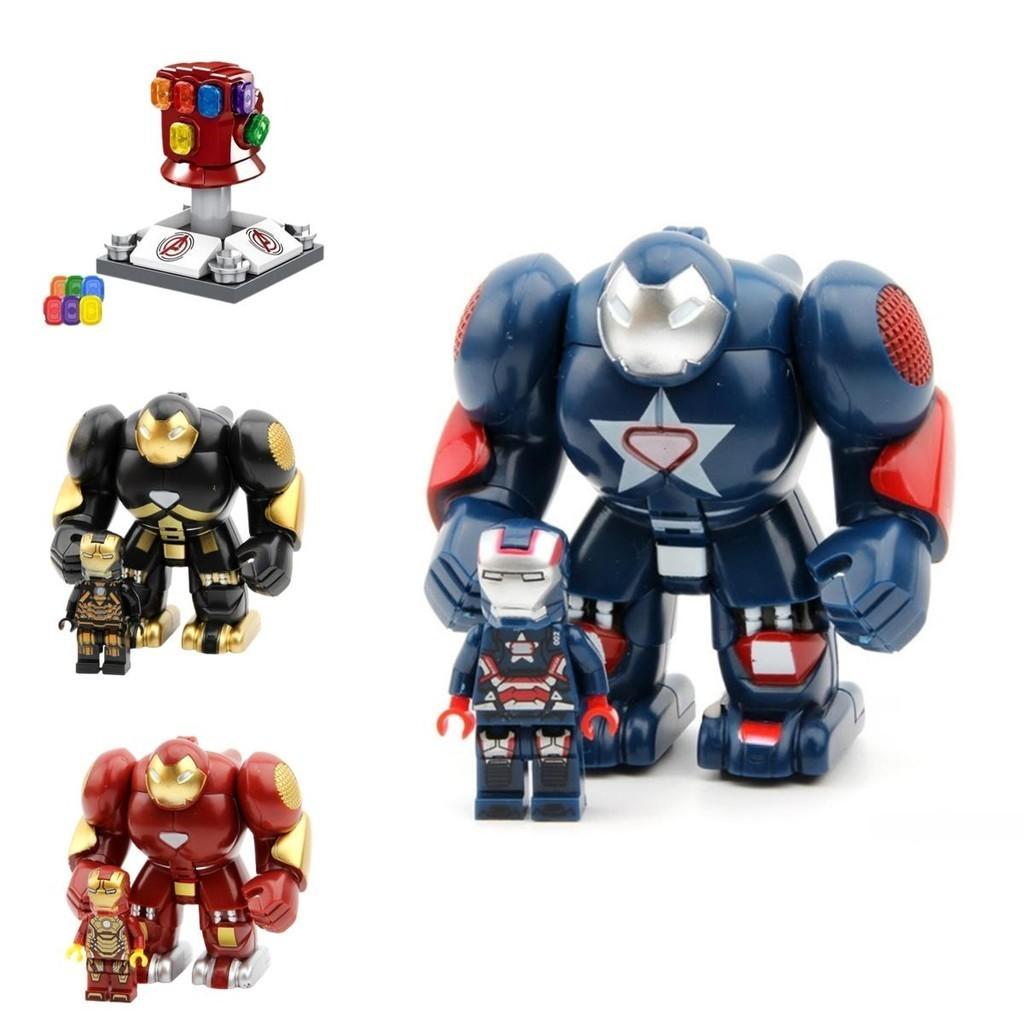 800+ Piece Avengers Iron Man 3 Dr. Strange 2 Hawkeye Thor 4 Lego-compatible Building Blocks Toy