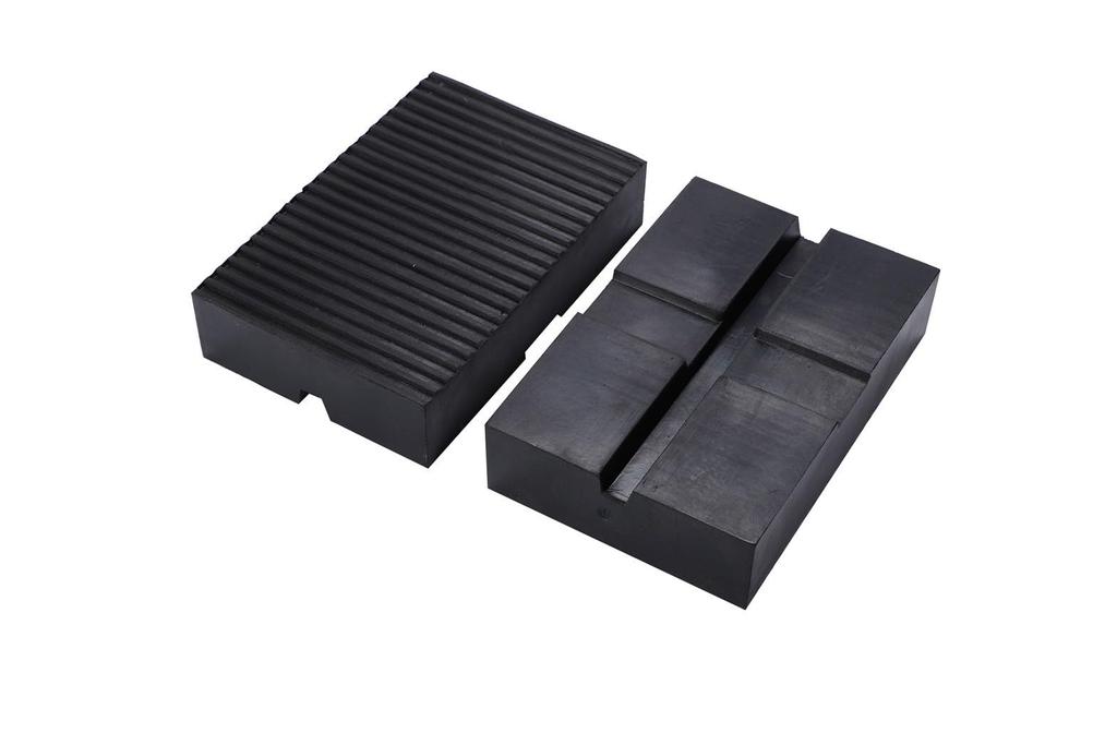 Kanoan Lift Rubber 40mm Lift Blocks for Automotive Lift Ultra Tire Grooved Rubber Lift Set of 4 Blocks, Maintenance, Blocks, Jacks, Rubber, Car,