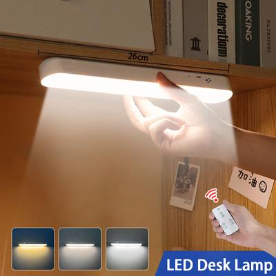 LED Touch Table Lamp Magnetic Desk Lamp Bulit-in 5000mAh Battery for Reading Cabinet Mirror Bedside Rechargeable Night Lights