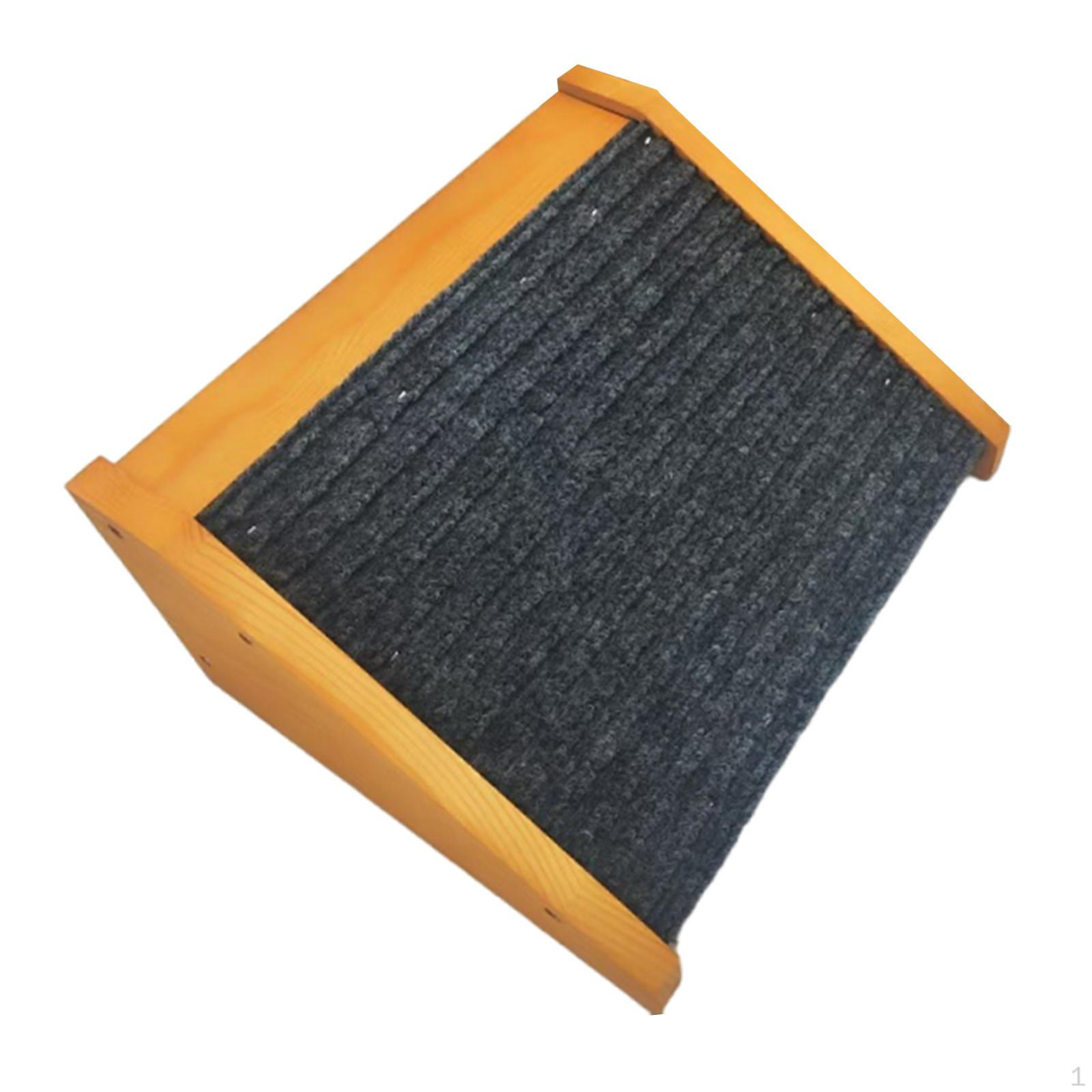 

Dog Ramp for Stairs, Cat Portable Wooden Non Slip Indoor Cats Stair Pet Ladder