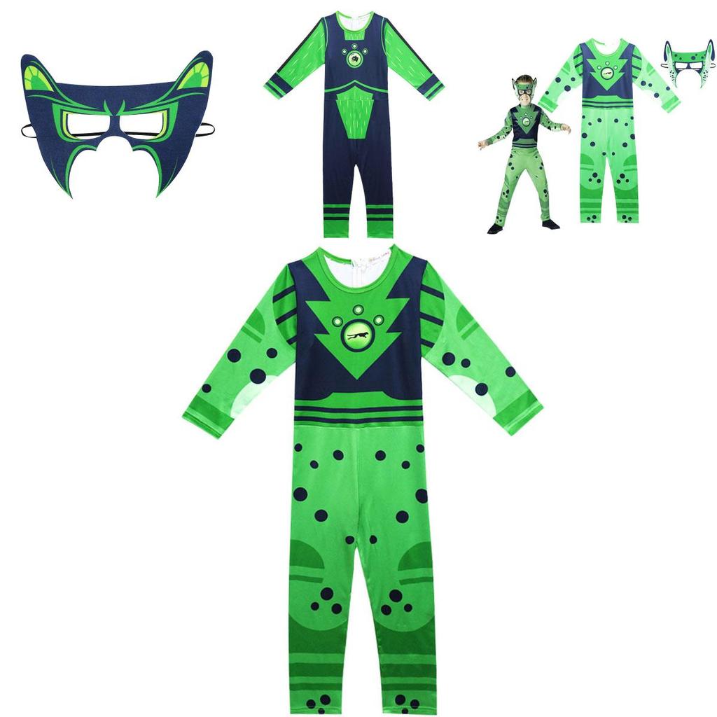 Costume Poliestere Wild Kratts Potere delle Creature per Bambini Ideale per Feste e Carnevali