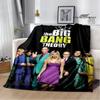 The Big Bang Theory Blanket Blankets for Beds Picnic Blanket Flange Warm Blanket Home Travel Blankets Bed Linings Birthday Gift