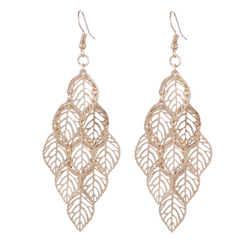 

Каши Тонг Свадебная Повязка на Голову с Золотыми Листьями и Набор Украшений: Барочная головная повязка, браслет, серьги, нарукавник для свадьбы