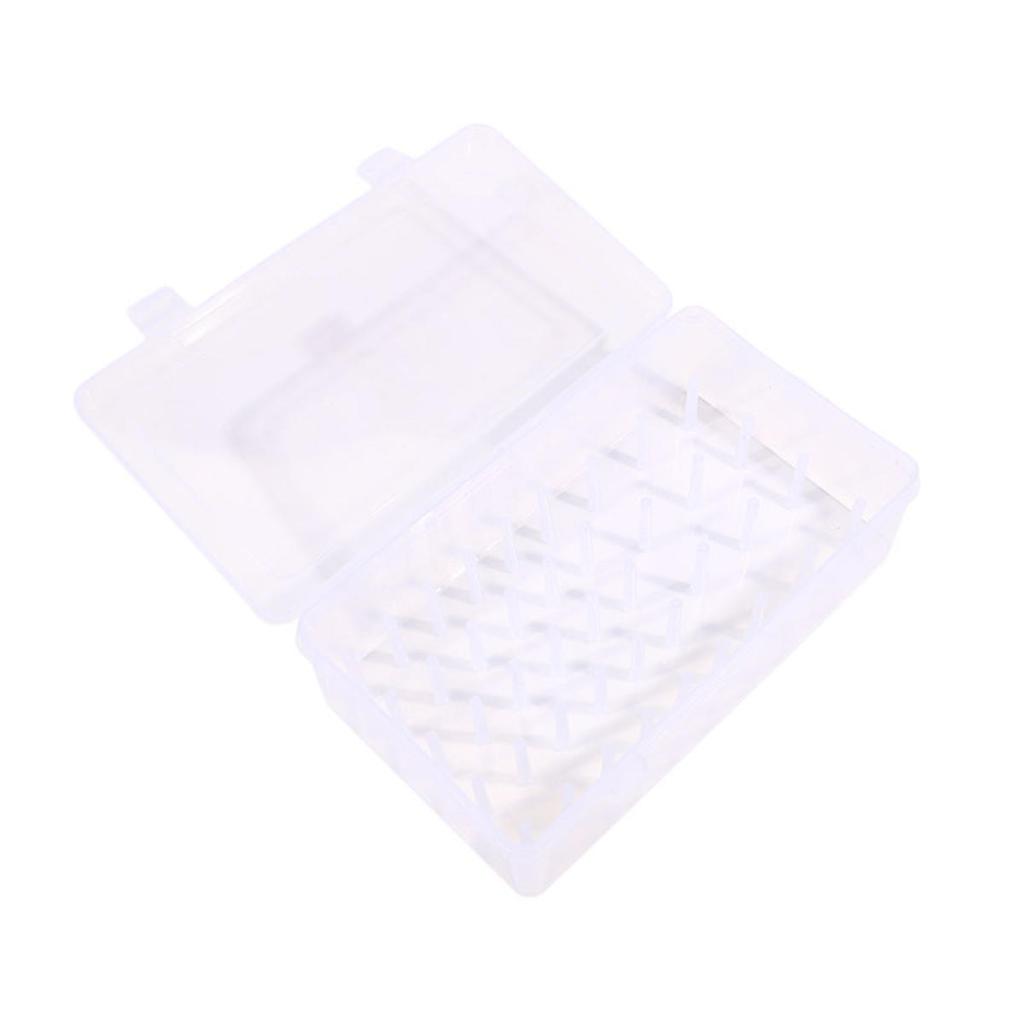 Sewing Thread Box 42 Pieces Spools Bobbin Carrying Case Container Holder Craft Spool Organizing Case Sewing Storage