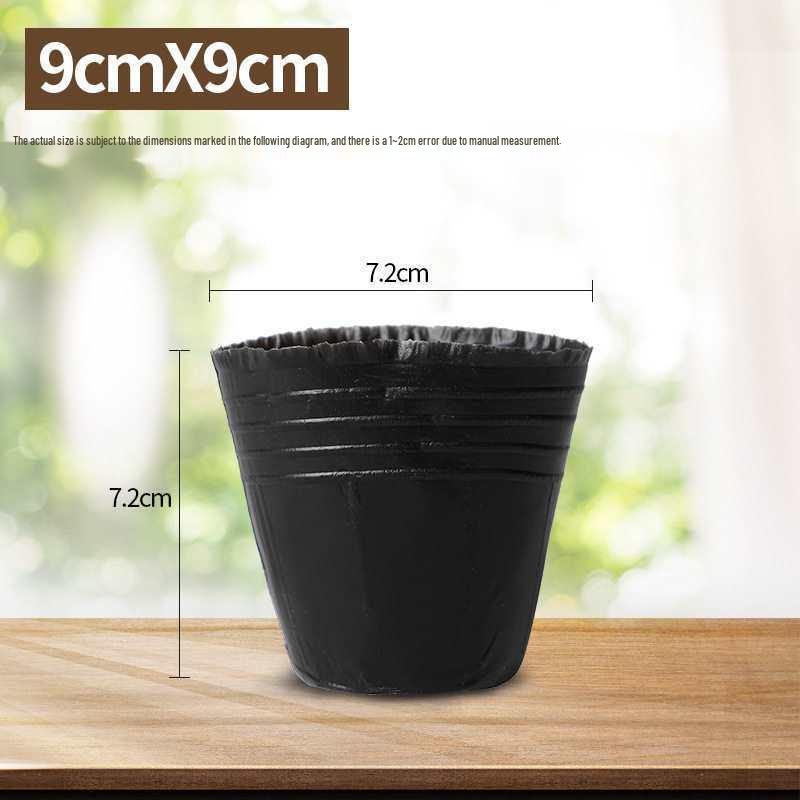 Disposable Plastic Seedling Pots for Gardening and Planting