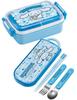 Skater Trio Set of and Featuring Cinnamoroll and Sanrio for Made In Chopsticks, Spoon, Fork, Ushiro-Shiro, Design, Children, Antibacterial, Japan,