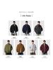 Trendy Unisex High Street Stand Collar Cotton Jacket - Versatile Autumn Winter Style