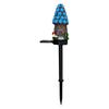 LED Solar Fairy-Tale Mushroom Cottage Garden Light Mushroom House Statue Lawn Lights for Yard Patio Pathway Lawn Flower Bed