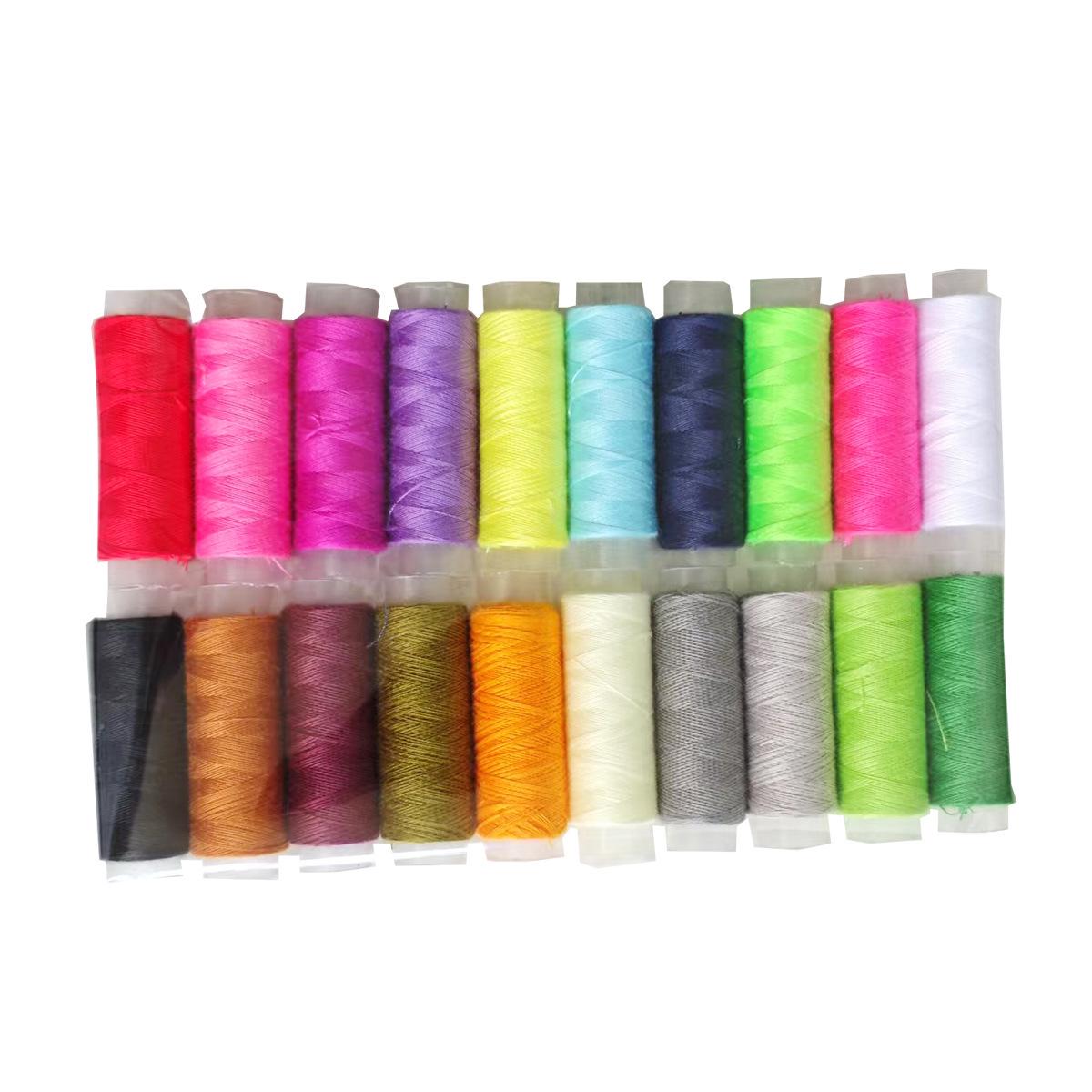 

Портативный швейный набор: Набор бытовых инструментов для ремонта, состоящий из нескольких частей, с иголками и коробкой с нитками