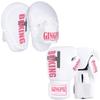 Boxing Gloves Set With Hand Targets Foot Target Kids Adults Training Sparring MMA Kickboxing