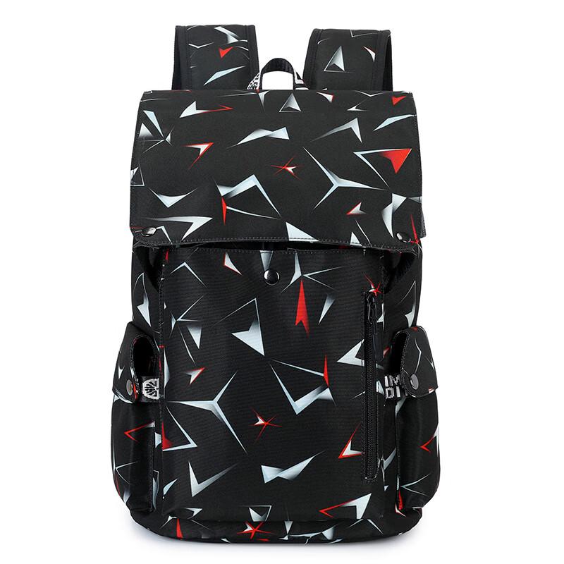 Li Shen Printed Water-Repellent Laptop Backpack Standard